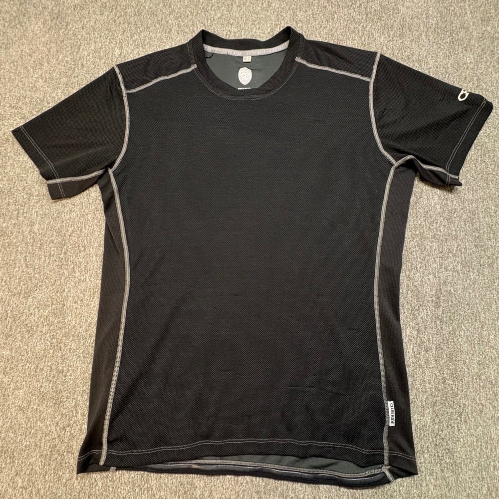 Club Ride Men's Black‎ Short Sleeves Jersey Top Shirt Size M